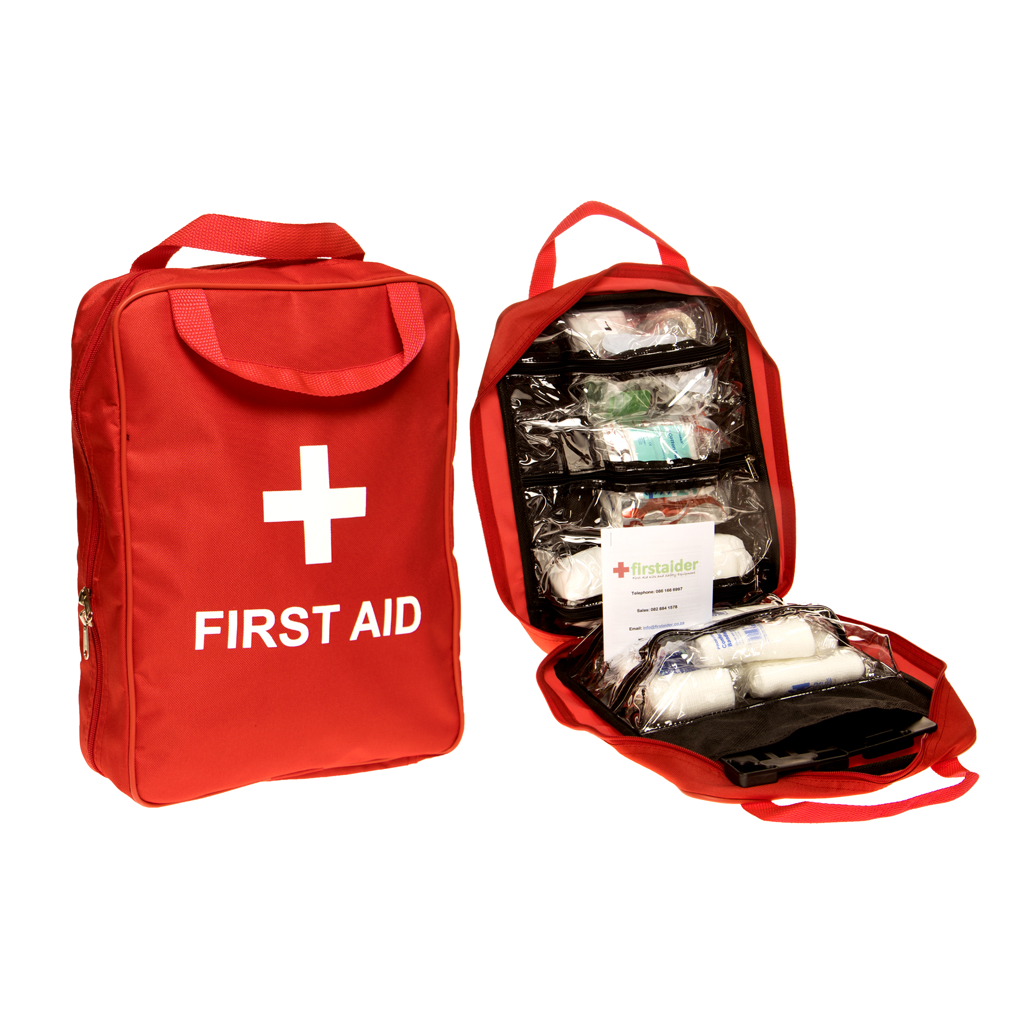 Regulation 3 First Aid Kit in Grab Bag (5-50 Persons) by Firstaider