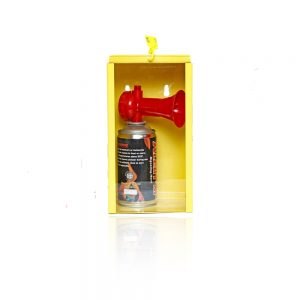 Emergency Air Horn with Wall Mounted Cabinet