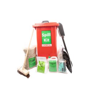 240l Chemical Wheelie Bin Spill Kit