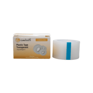 Hypoallergenic Plastic Tape Transparent 2.5cm x 5m