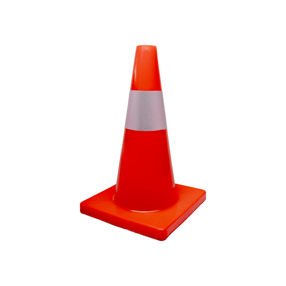 Traffic Cone Orange Soft Pvc 450MM