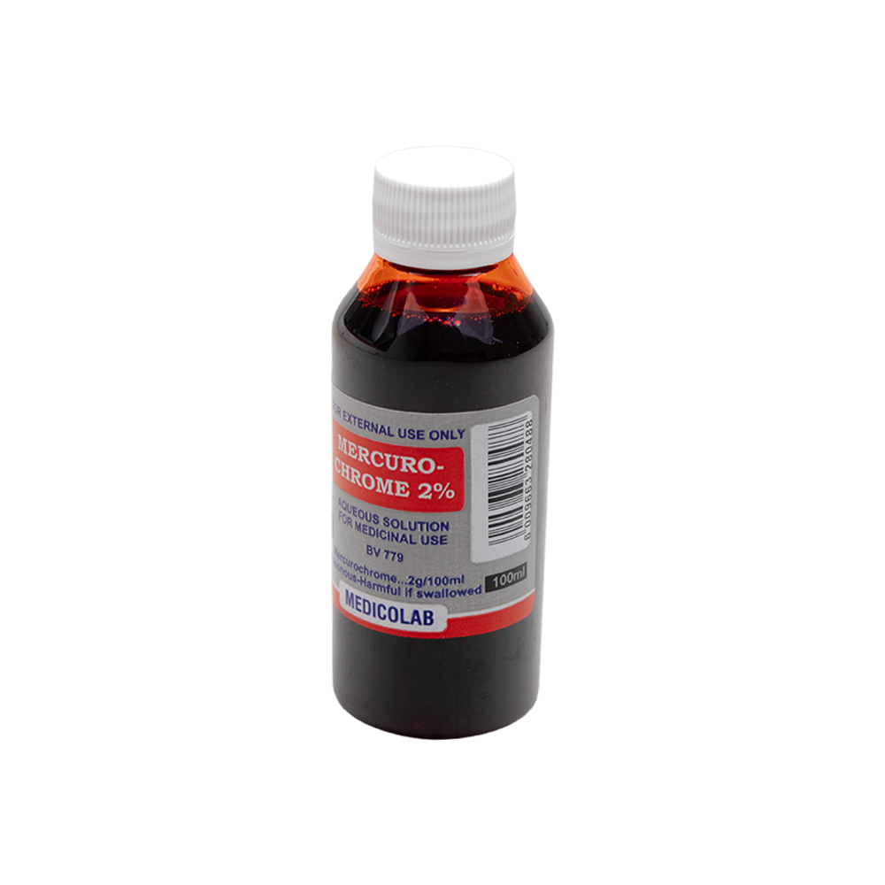 Mercuro-Chrome Solution 2% (100ml)