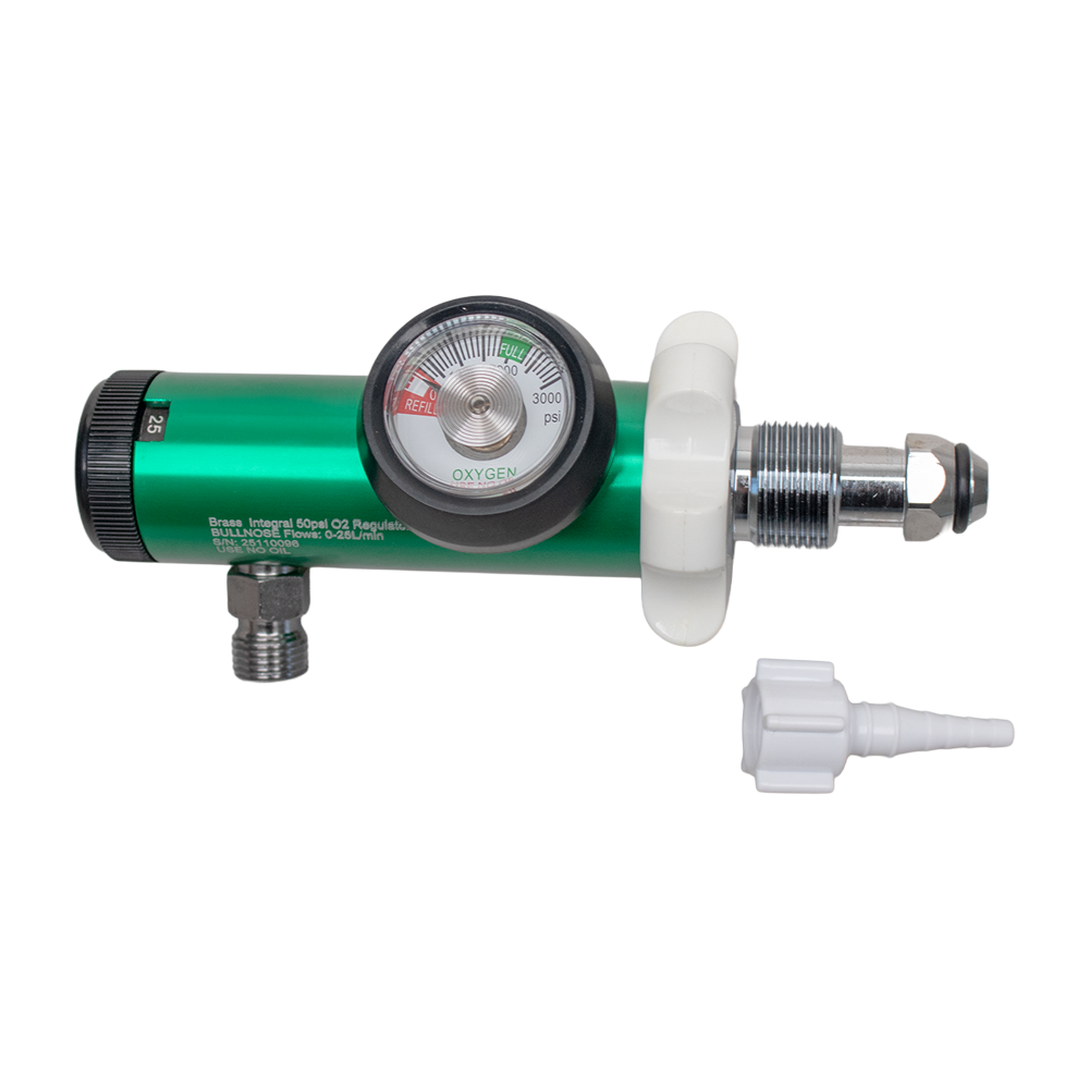 Oxygen Regulator (Bull Nose)